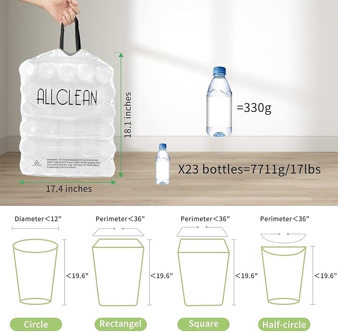 4 Gallon White (180 Count)