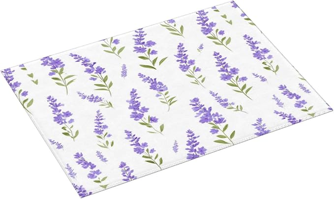 Lavender White Pattern