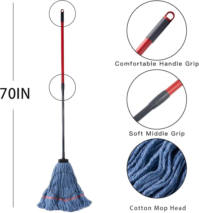 Medium Mop Stick(screw-on)