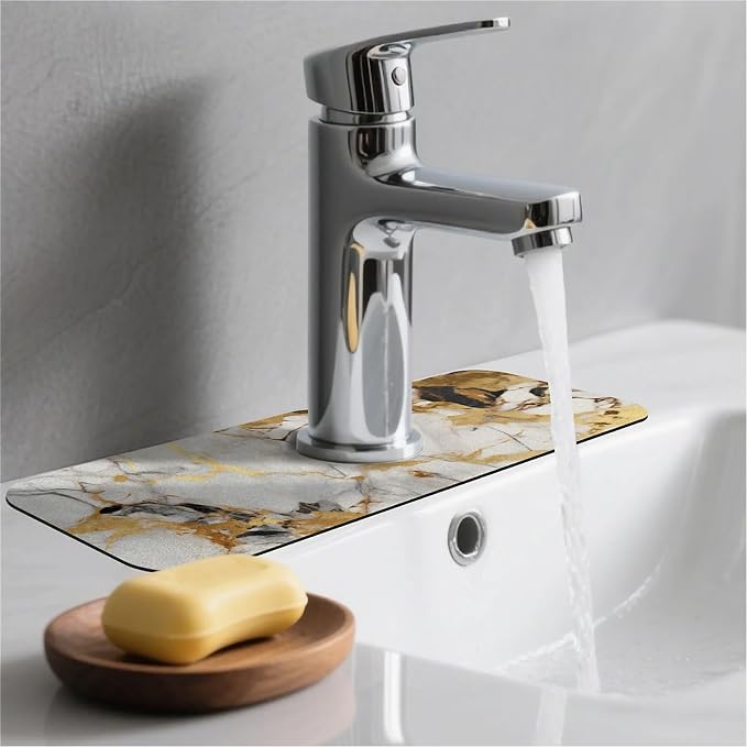 Abstract marble gold