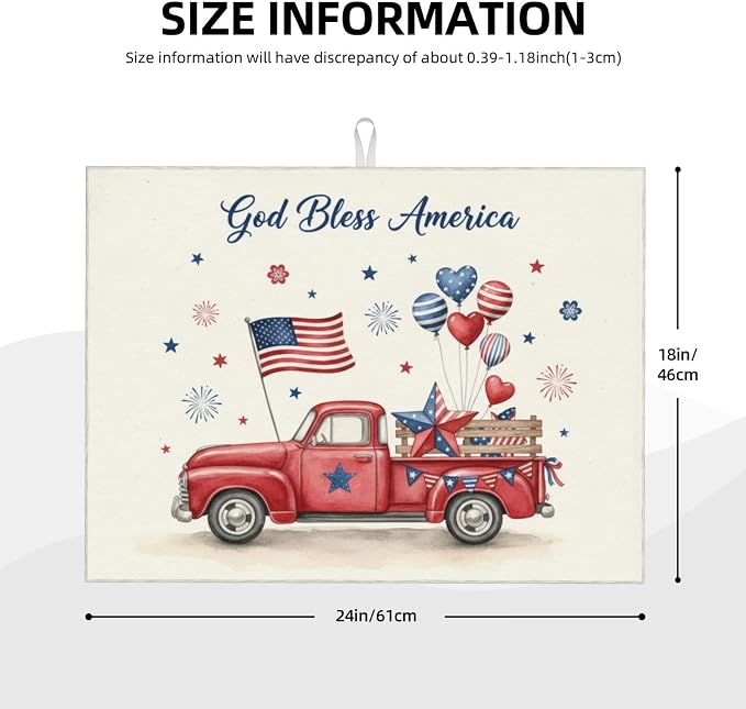 Red Truck Patriotic 10