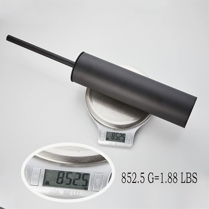 19-inch Round High Matte Black