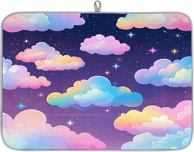 Colorful Cartoon Clouds