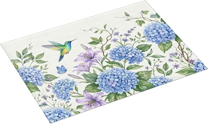 Elegant Hummingbird Floral
