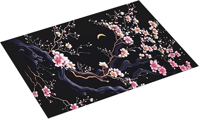 Cherry Blossom Night Moon