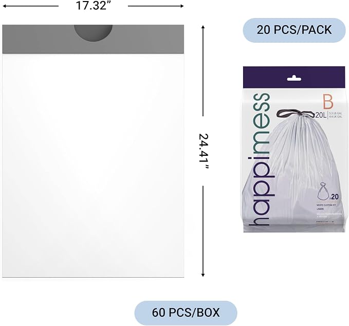 Clear - 5.3 Gallons