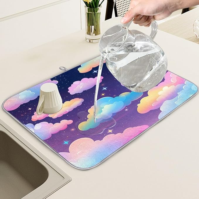 Colorful Cartoon Clouds