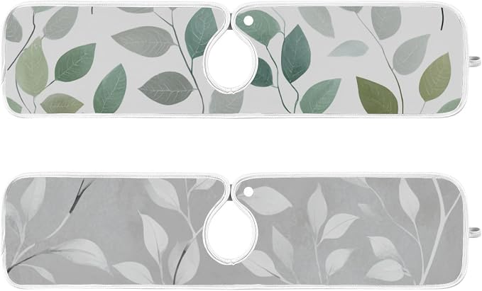 Green and Grey Leaves