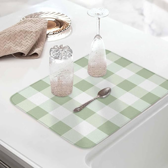 Light Green White