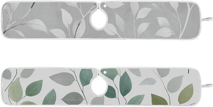 Green and Grey Leaves