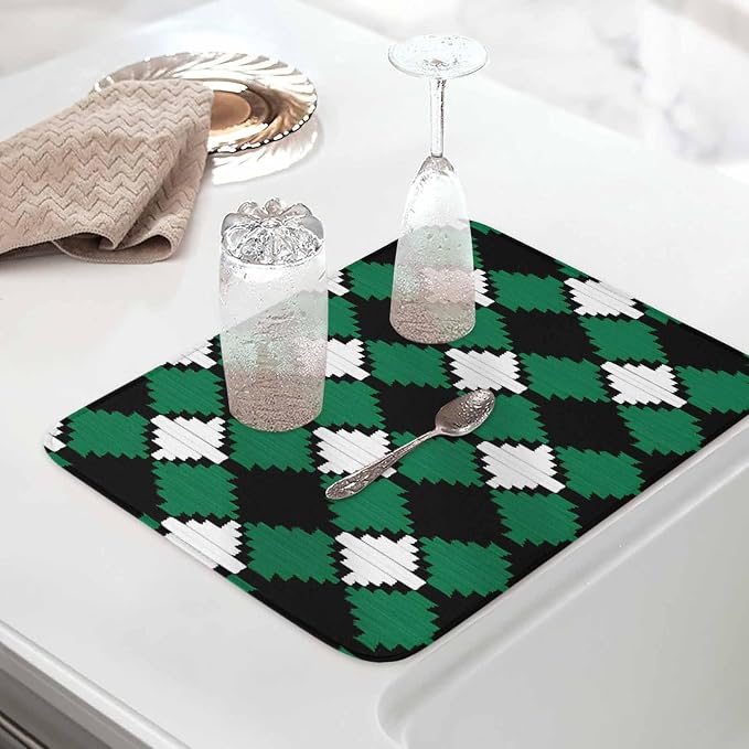 Green Black White