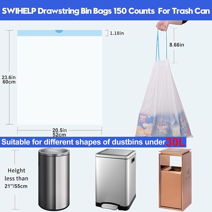 white 25-30L ,150 counts