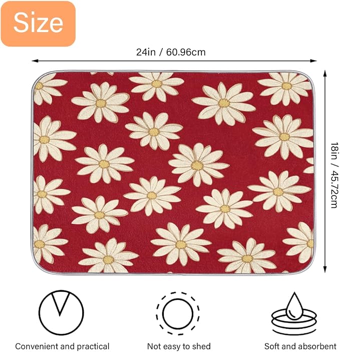 Red Daisy Flower