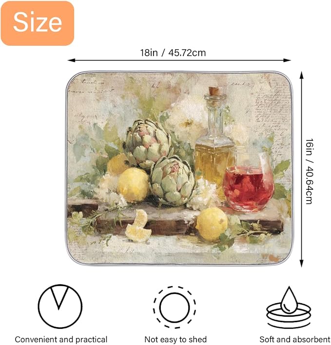 Rustic Vintage Wine Lemon