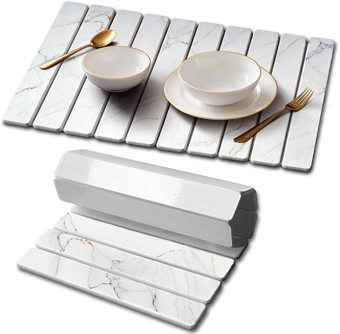 Marble Gold White