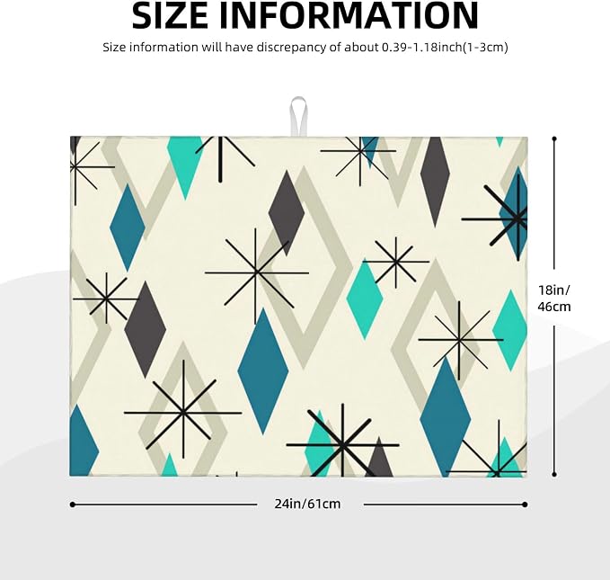 Vintage Mid Century Geometic