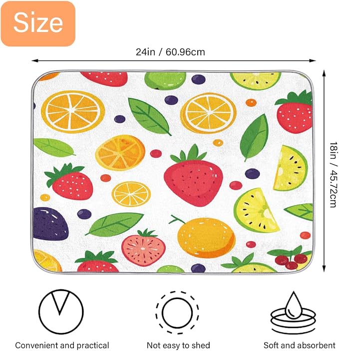 Colorful Cartoon Fruits