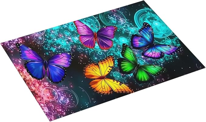 Colorful Butterfly Floral