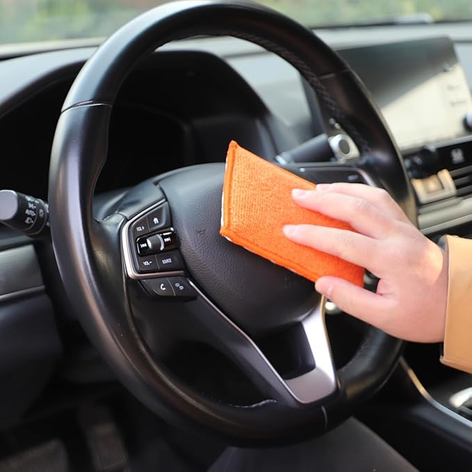 8pcs Car Interior Scrubbing Sponge