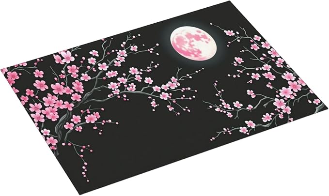 Cherry Blossom Moon Night