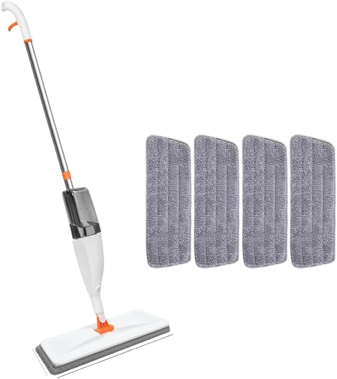 Mop - 5 Cloth -Hooks