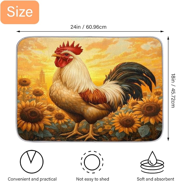 Rooster Sunflowers