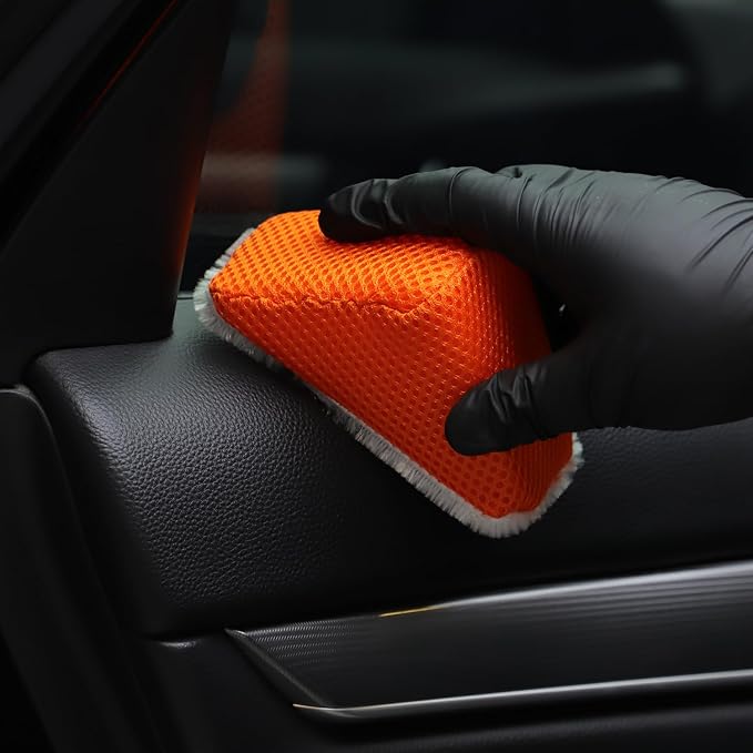 10pcs Car Interior Scrubbing Sponge
