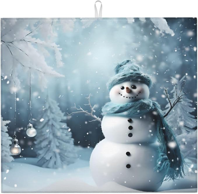 Christmas Snowflake Snowman