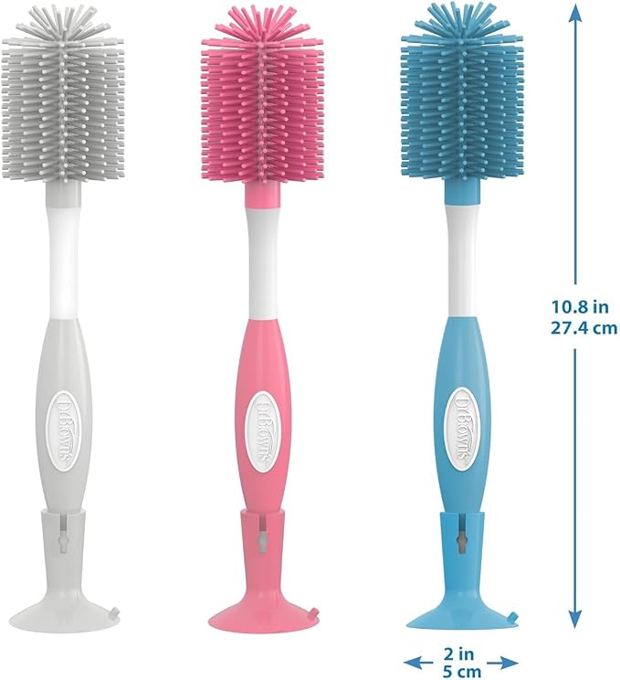 Silicone Brush Set + Soft Touch, Blue