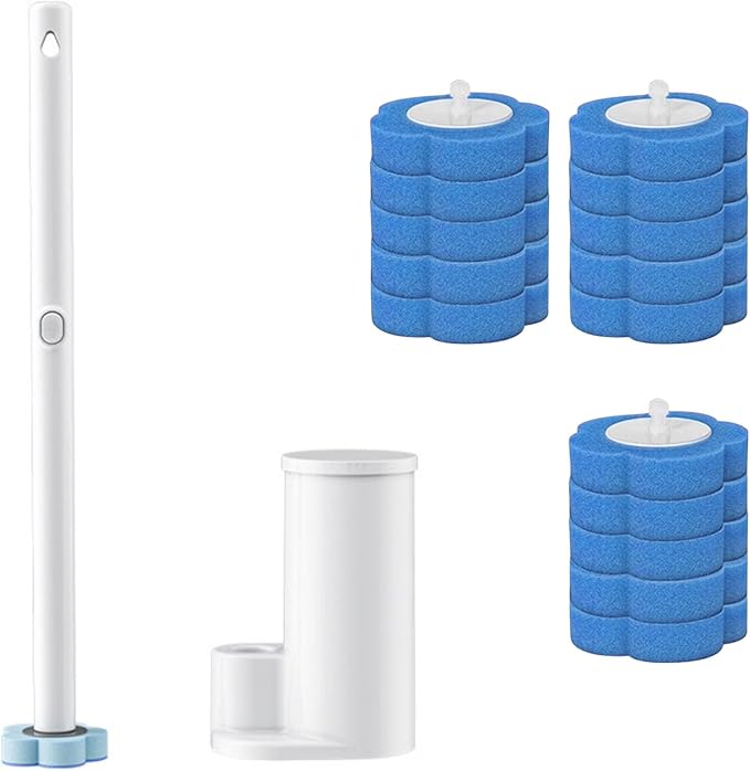 1toilet Brush＋15 Sponge