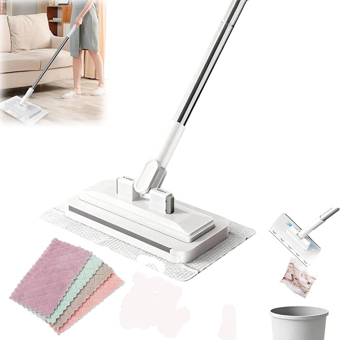1 Mop+4 Towels