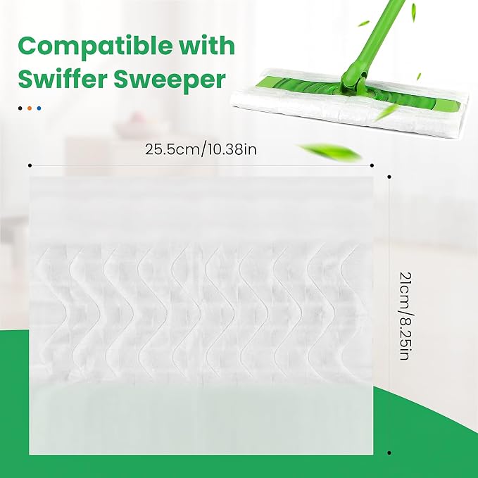 White 60 Mop Pads