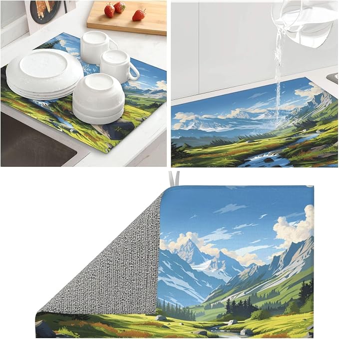Mountain Stream Landscape