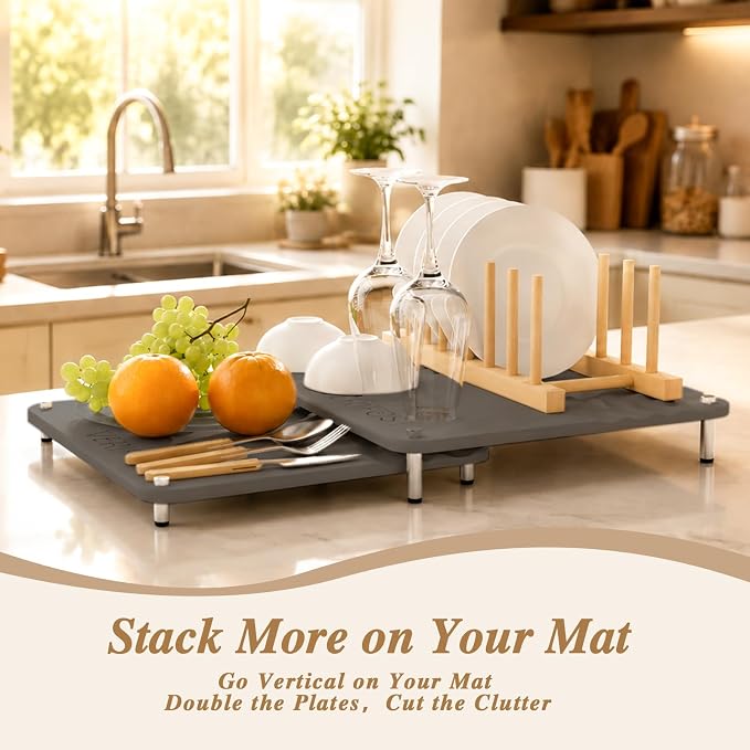 Bamboo Rack Midnight Gray