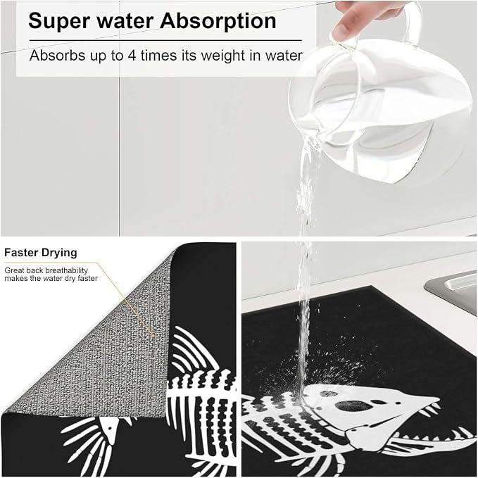 White Fish Skeleton
