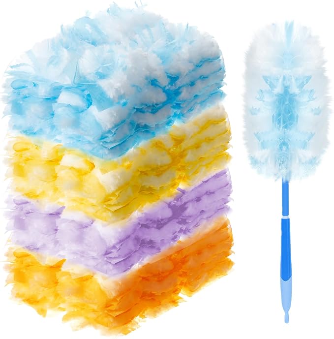 Yellow, Blue, Orange, Purple
