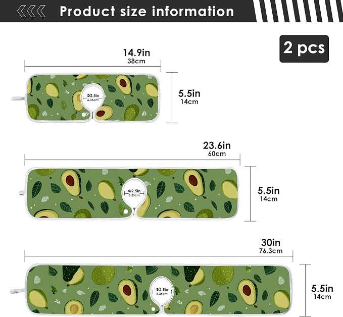 Green Avocado Tomato Leaves