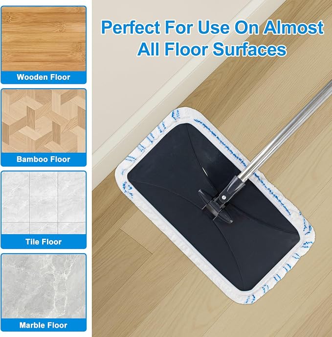 Blue & White Mop Pad