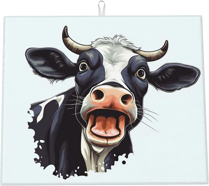 Farm Cow Open Mouth