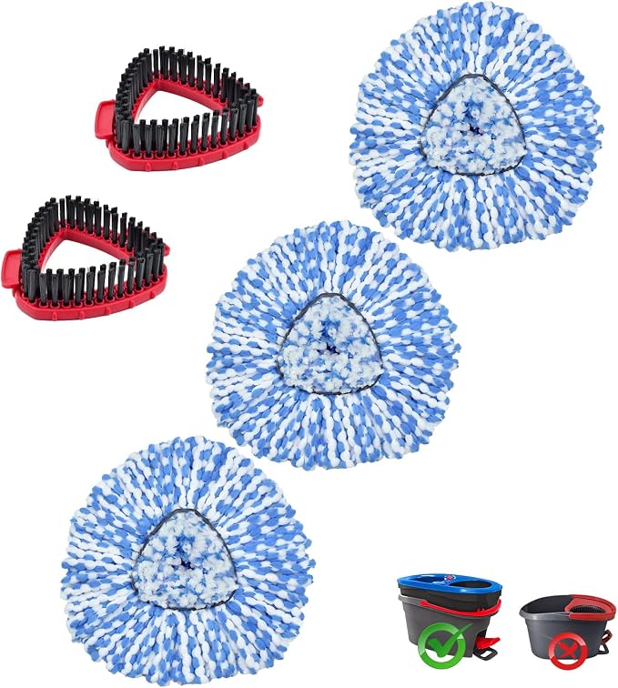 3mop Head and 2 Scrubber