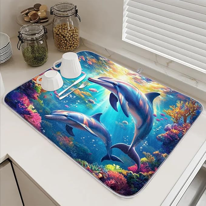 Sea Colorful Dolphin