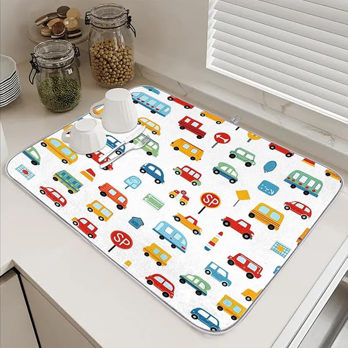 Colorful Cars And Trucks
