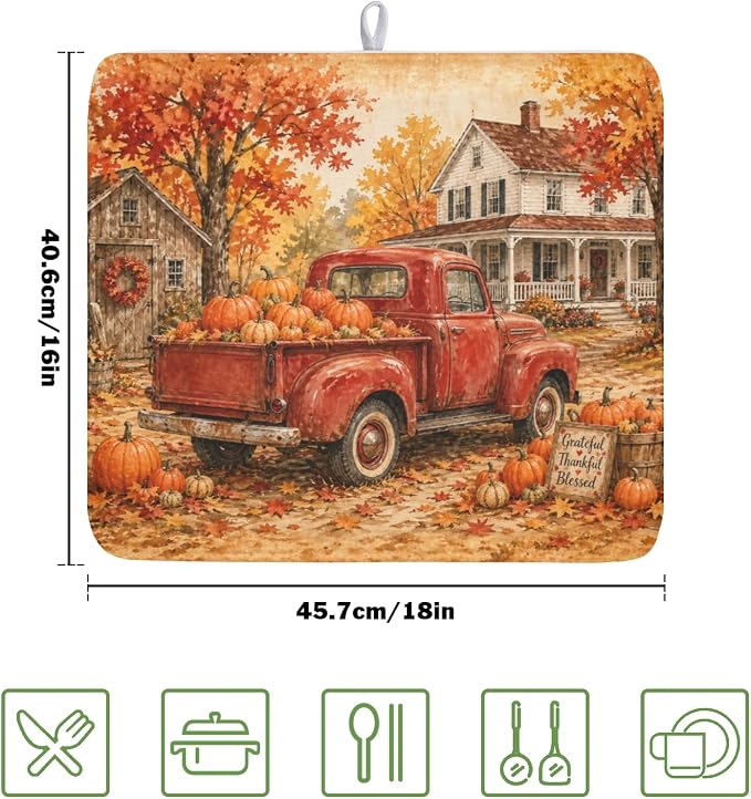 Fall Truck Pumpkin