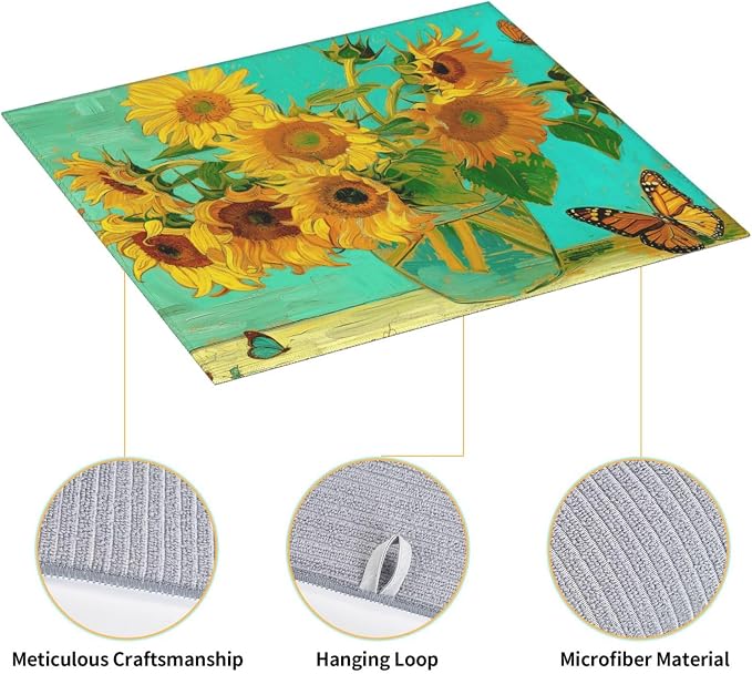 Oil Painting Sunflowers