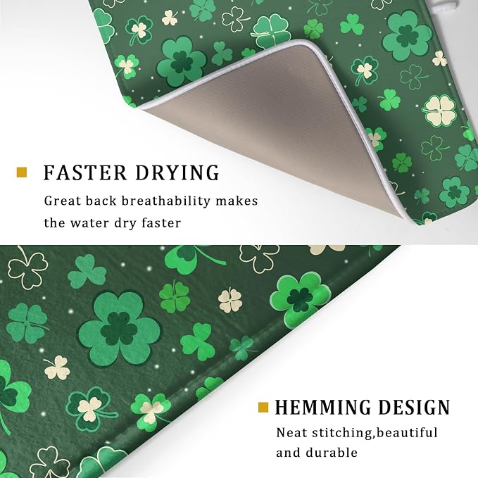 Green Lucky Shamrock Clover