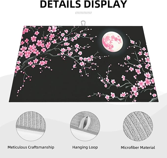 Cherry Blossom Moon Night