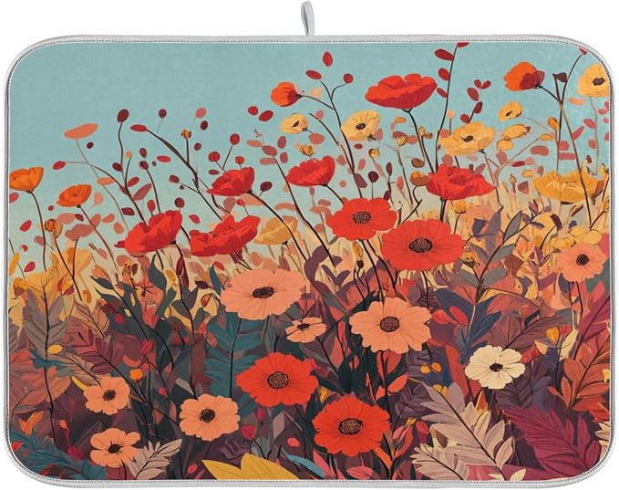 Autumn Poppy Flowers