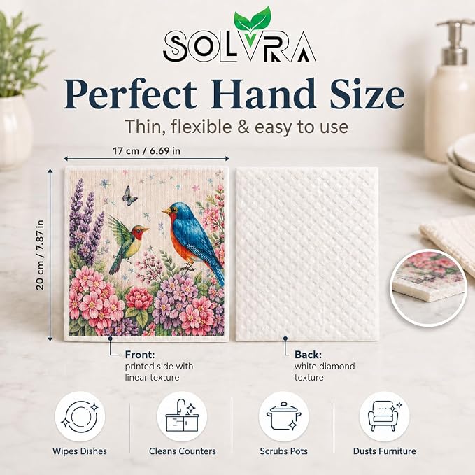 10 Pcs-birds Print
