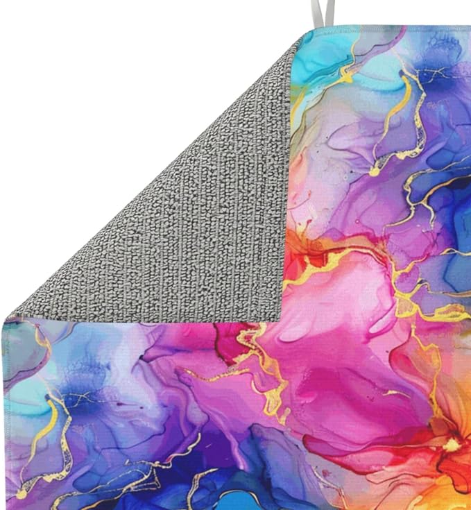 Rainbow Gold Marble