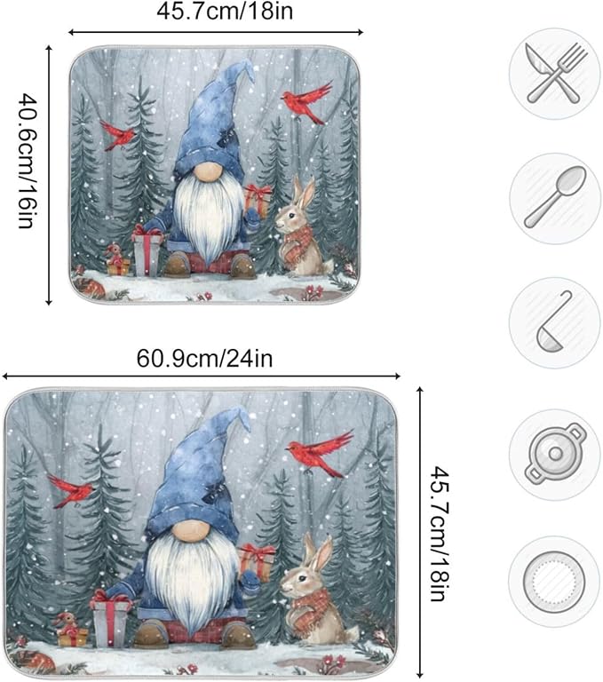 blue gnome winter
